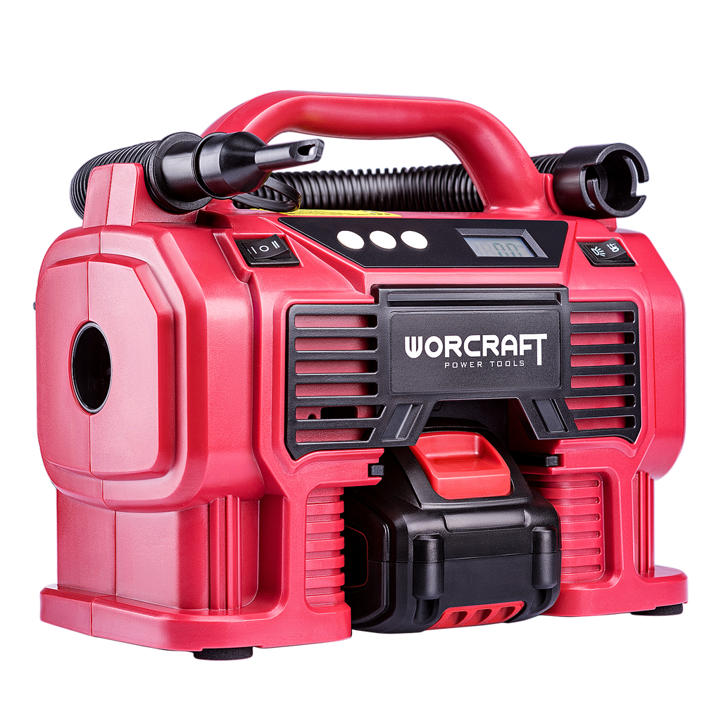 Worcraft cordless inflator