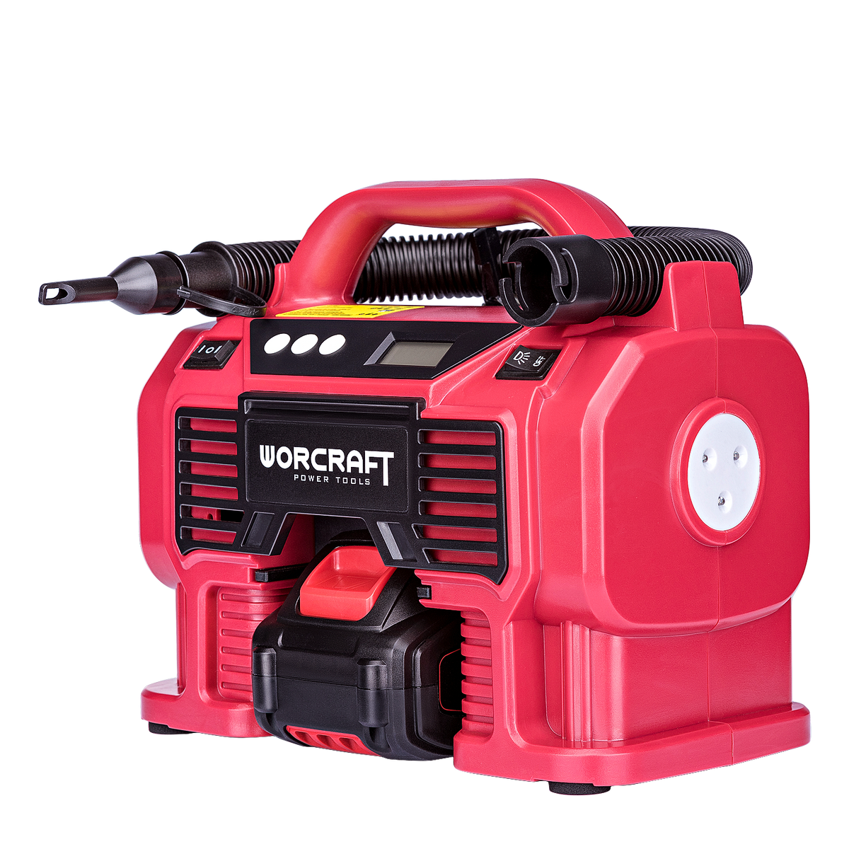 Cordless Worcraft inflator