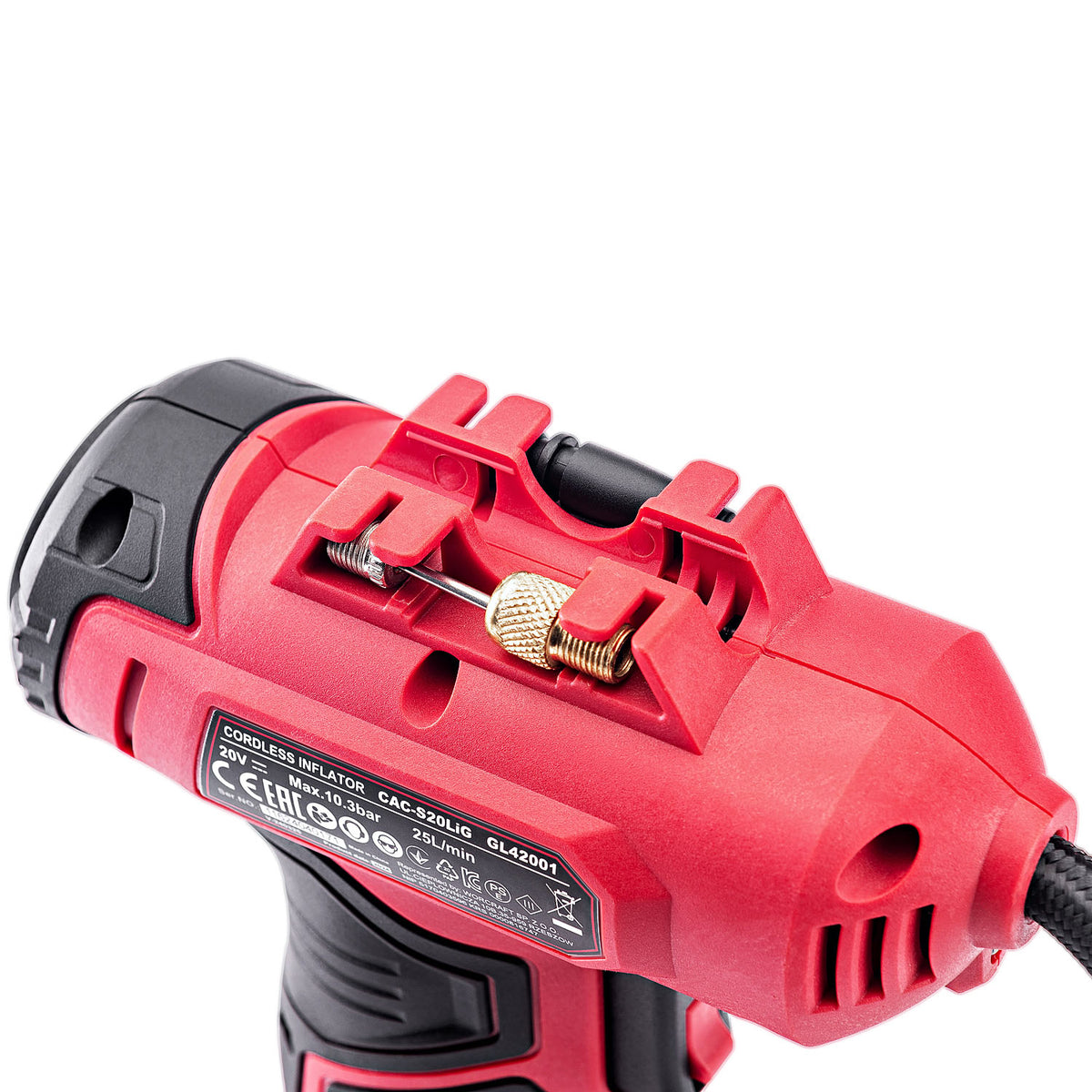 Worcraft 20V Cordless Tire Inflator CAC-S20LiG (Tool Only)