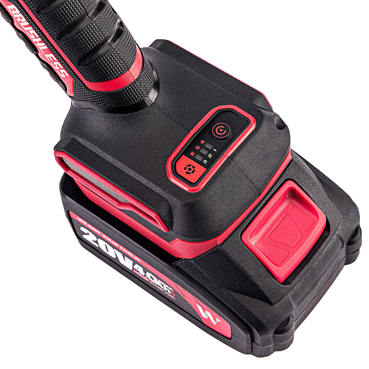 Battery attachment for Worcraft brushless cordless angle grinder
