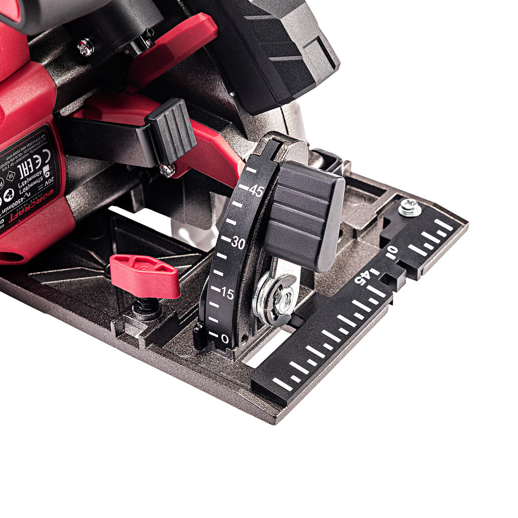 WorCraft 20V Brushless Circular Saw — 6-1/2 in, Tool Only
