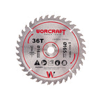 WorCraft 20V Brushless Circular Saw — 6-1/2 in, Tool Only