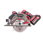 WorCraft 20V Brushless Circular Saw — 6-1/2 in, Tool Only