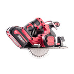 WorCraft 20V Brushless Circular Saw — 6-1/2 in, Tool Only