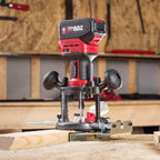 WorCraft 20V Cordless Router — Brushless, Variable Speed