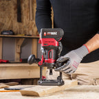 WorCraft 20V Cordless Router — Brushless, Variable Speed