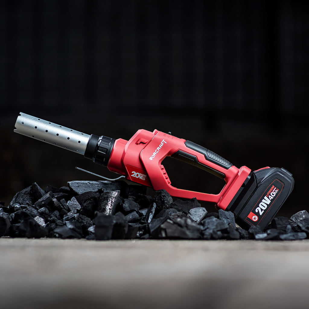 20v Battery Worcraft cordless charcoal starter