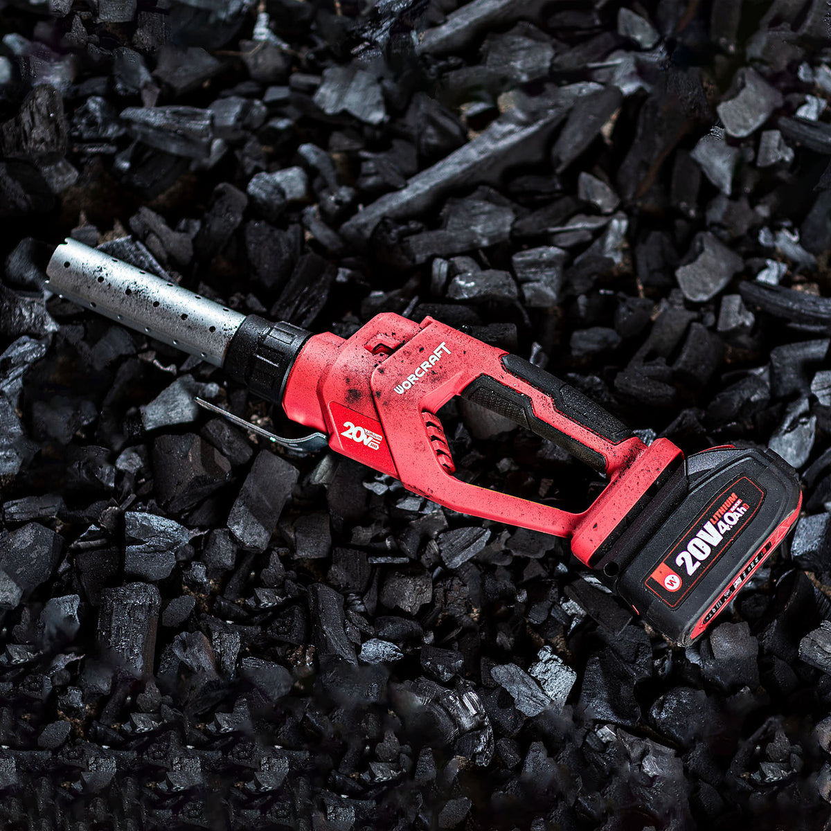 Worcraft cordless charcoal starter