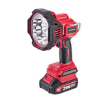 WorCraft 20V Cordless LED Spotlight — 2,500 Lumen, 500m Beam