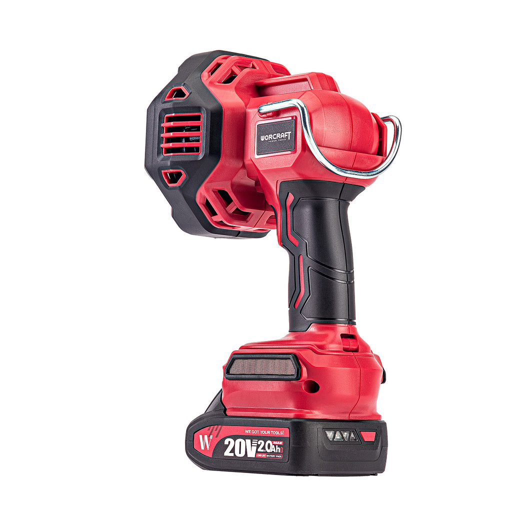 WorCraft 20V Cordless LED Spotlight — 2,500 Lumen, 500m Beam