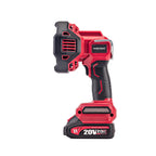 WorCraft 20V Cordless LED Spotlight — 2,500 Lumen, 500m Beam