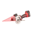 WorCraft 20V Brushless Mini Circular Saw — 4-1/2 in, Tool Only