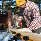 WorCraft 20V Brushless Mini Circular Saw — 4-1/2 in, Tool Only