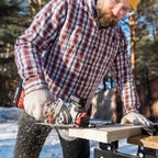 WorCraft 20V Brushless Mini Circular Saw — 4-1/2 in, Tool Only