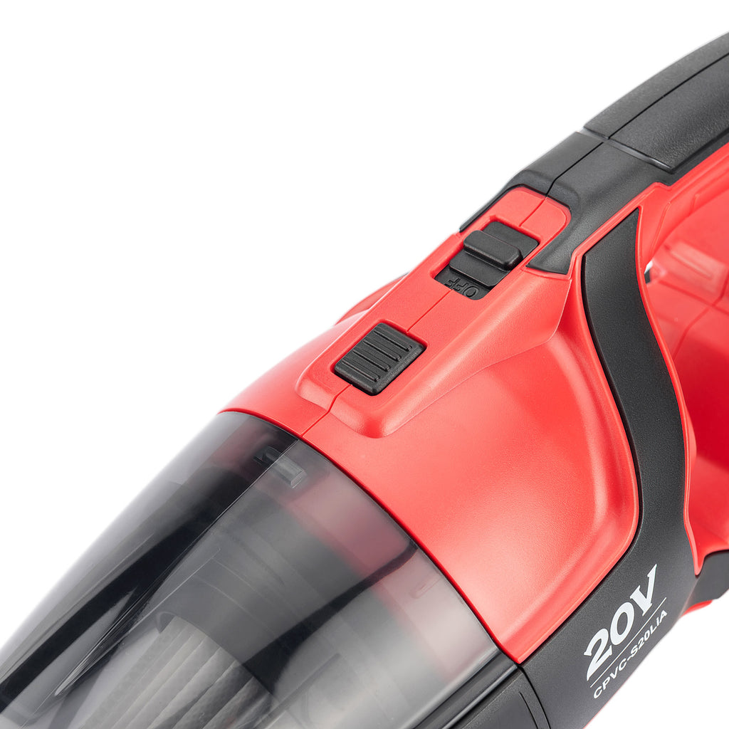 WorCraft 20V Cordless Handheld Vacuum — HEPA, Tool Only