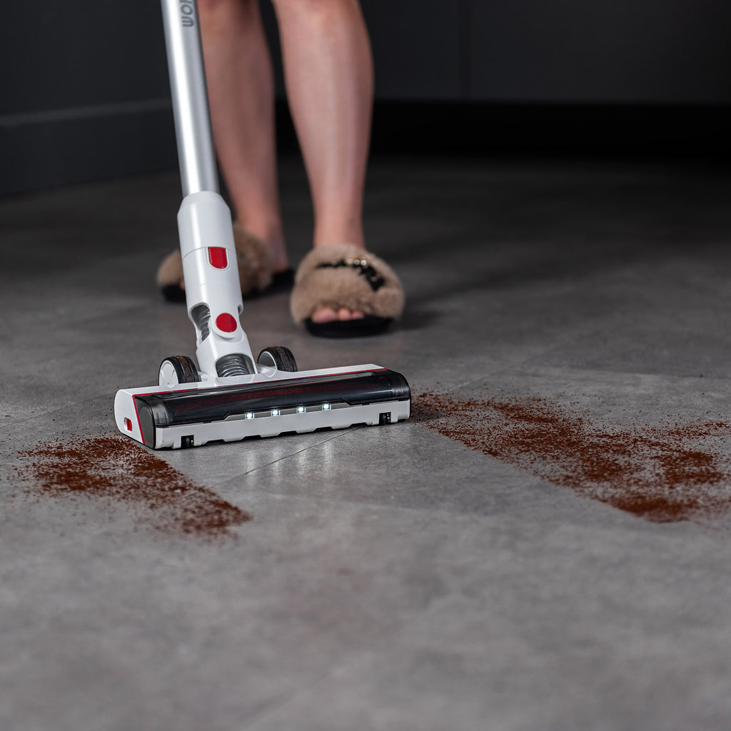 WorCraft 20V Cordless Stick Vacuum — 20kPa, 1.2L, Tool Only