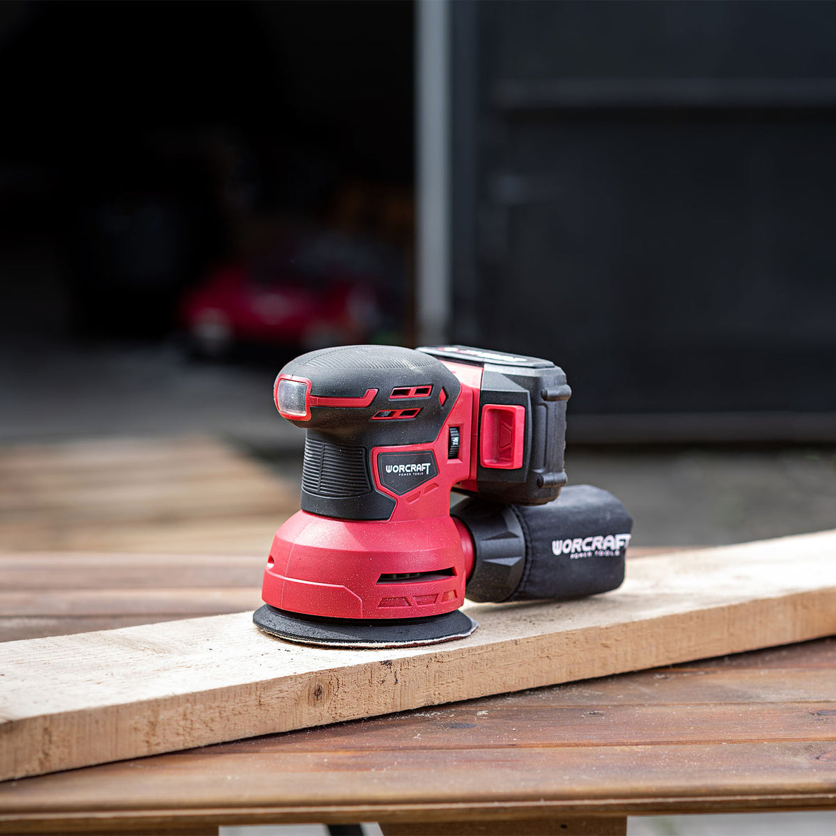 WorCraft 20V Cordless Random Orbital Sander — 5 in, Tool Only