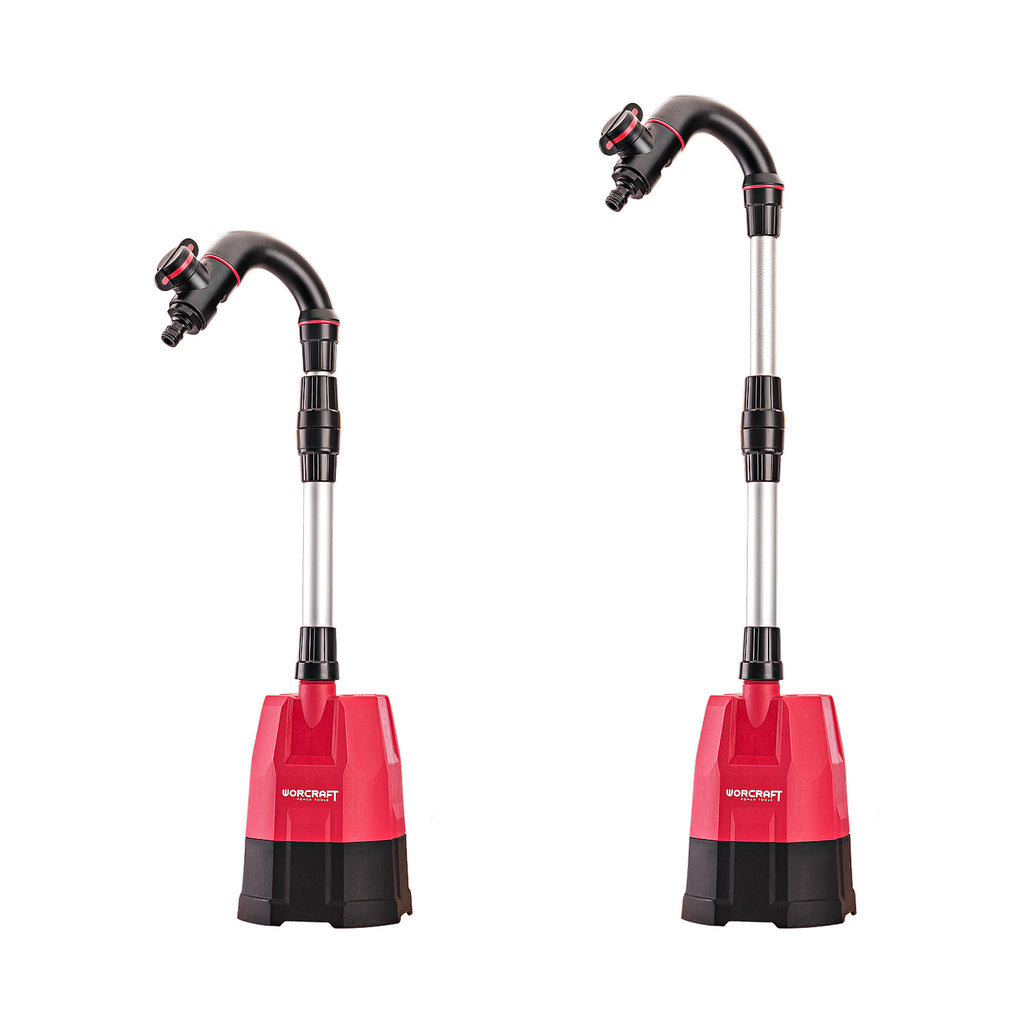 WorCraft 20V Cordless Rain Barrel Pump — Garden Irrigation