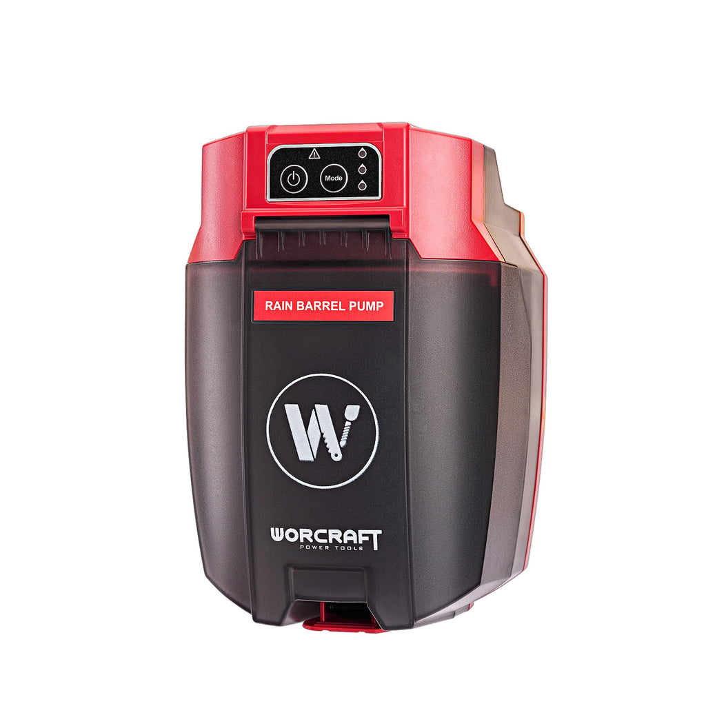 WorCraft 20V Cordless Rain Barrel Pump — Garden Irrigation