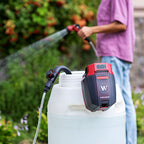 WorCraft 20V Cordless Rain Barrel Pump — Garden Irrigation