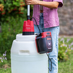 WorCraft 20V Cordless Rain Barrel Pump — Garden Irrigation