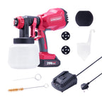 WorCraft 20V Cordless Paint Sprayer — HVLP Spray Gun, Tool Only
