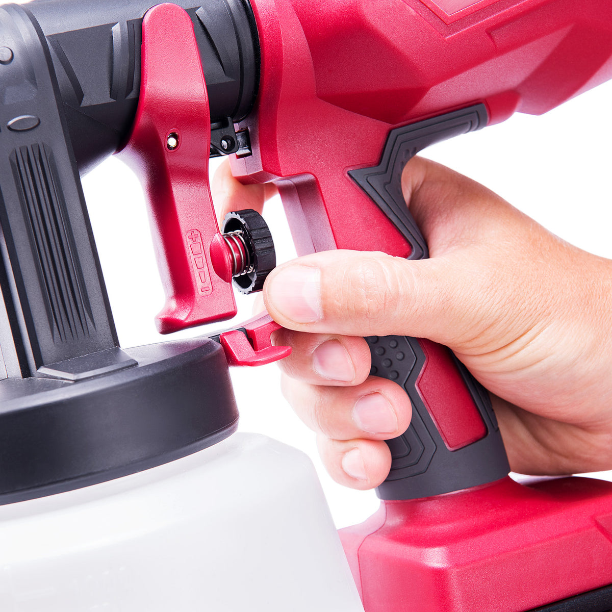 WorCraft 20V Cordless Paint Sprayer — HVLP Spray Gun, Tool Only